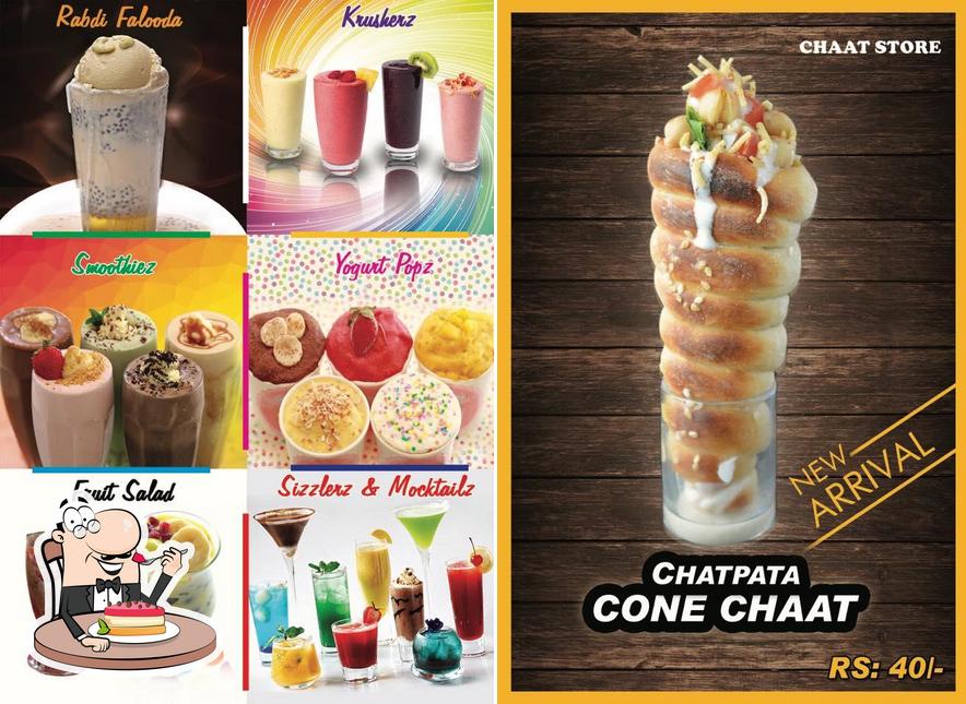 Annapathi serves a variety of sweet dishes