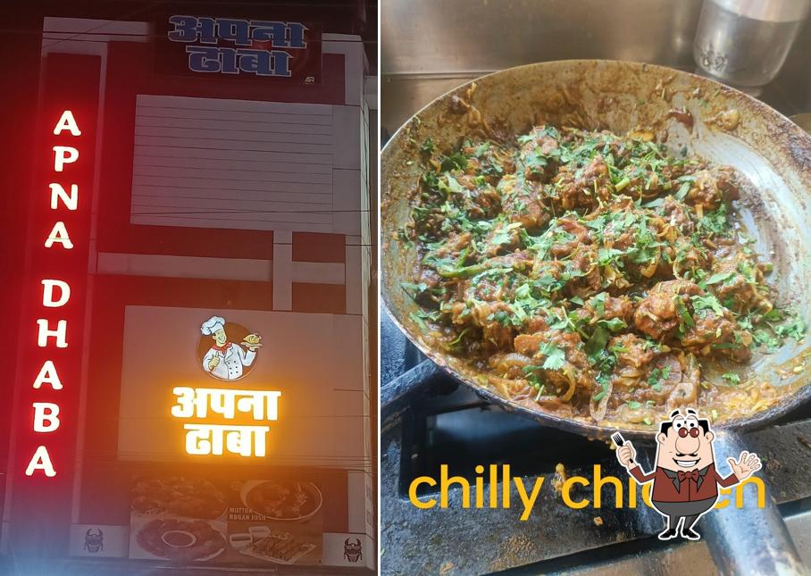 Meals at Apna Dhaba