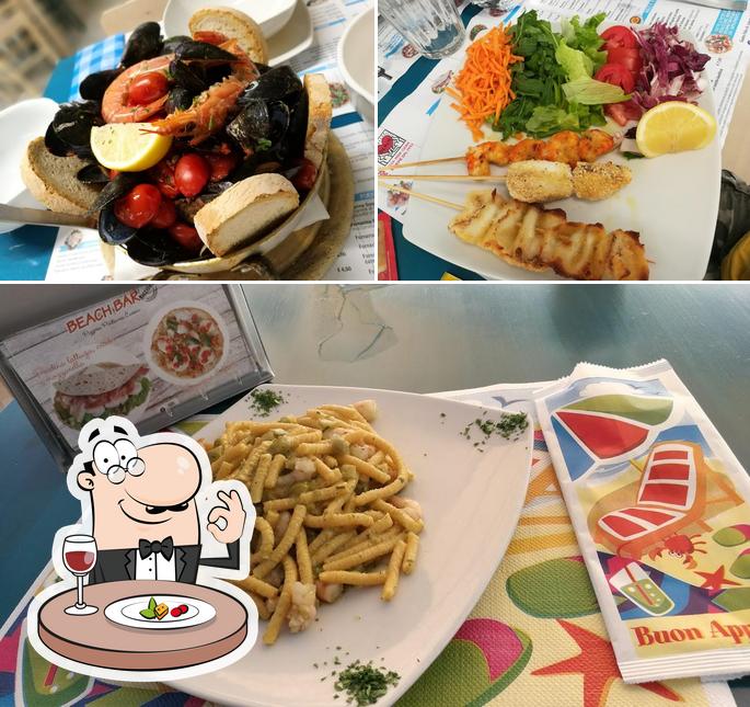 Platti al Beach Bar da Mirco