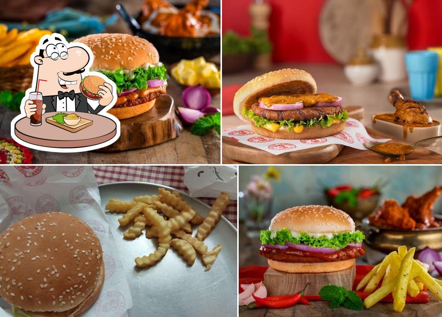 Get a burger at Burger Singh - Big Punjabi Burgers