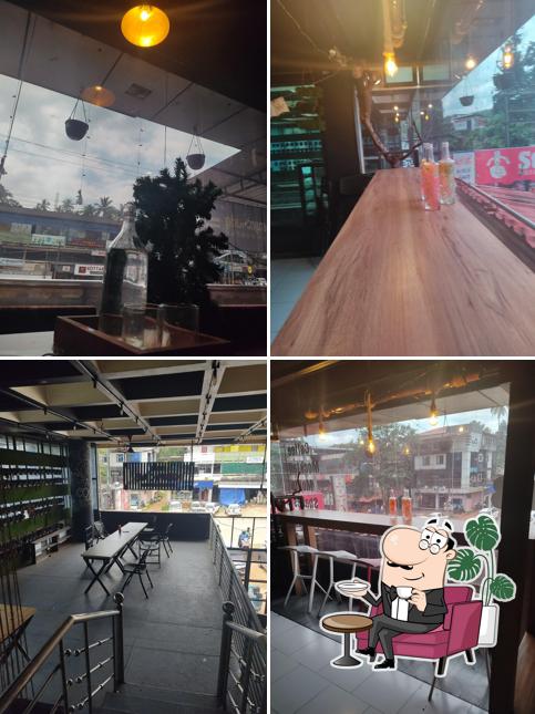The interior of The Kowcab cafe