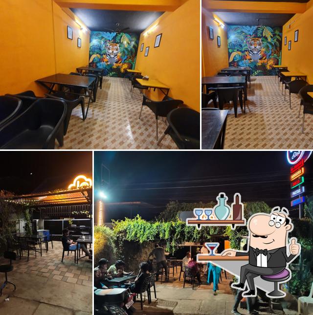 The interior of Cloud Club Café