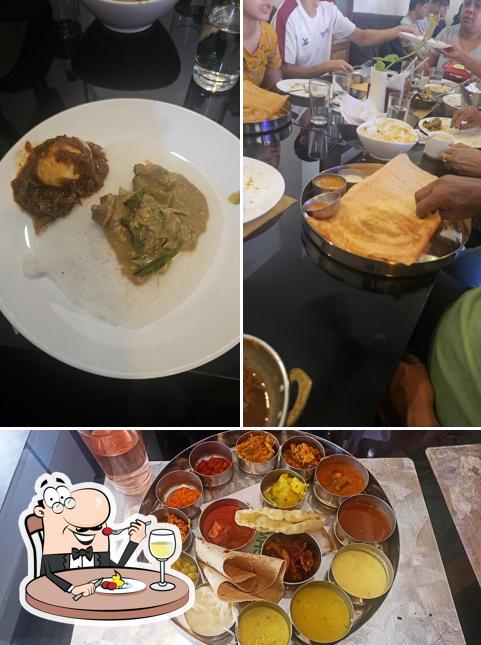 Meals at Highway Restaurant, Vallamkulam, TK Road