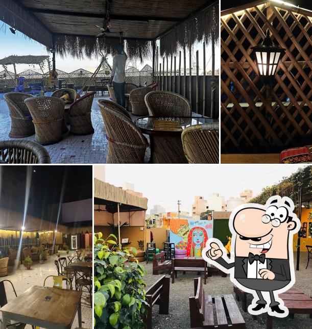 Check out how Jam Sham Rooftop Cafe looks inside