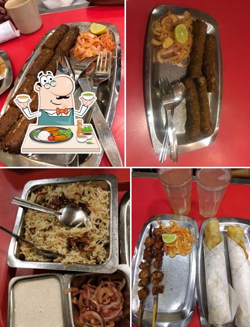 Food at Nizam's Kathi Kabab