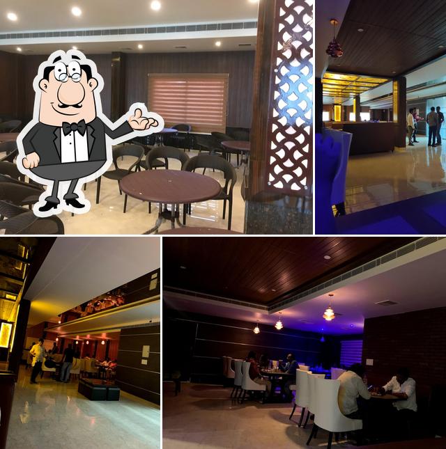 The interior of Chandrika bar