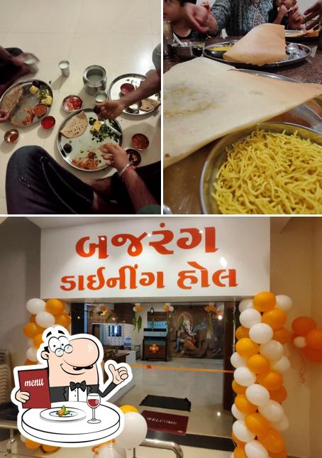 Food at Bajrang dinning hall