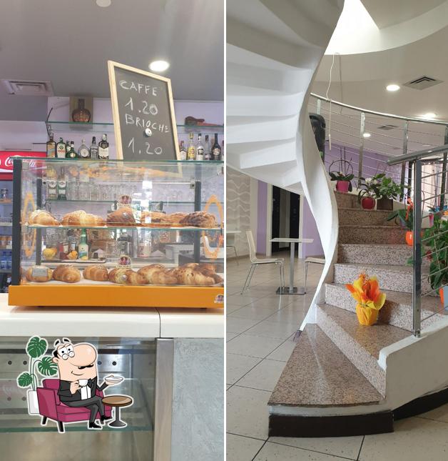 Gli interni di Bima Caffè Bottega del Fritto