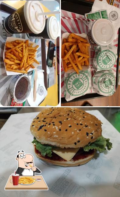 French fries at Burger Headquarter