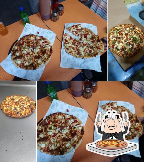 At Daminic Pizza, you can order pizza