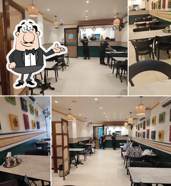 The interior of Dosa Coffee