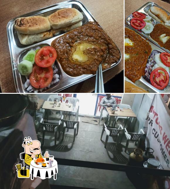The photo of Prakash Bhau Pavbhaji Corner’s food and interior