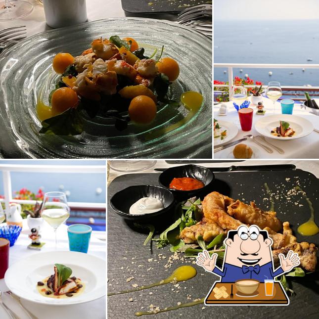 Cibo al Ristorante Adamo ed Eva Positano