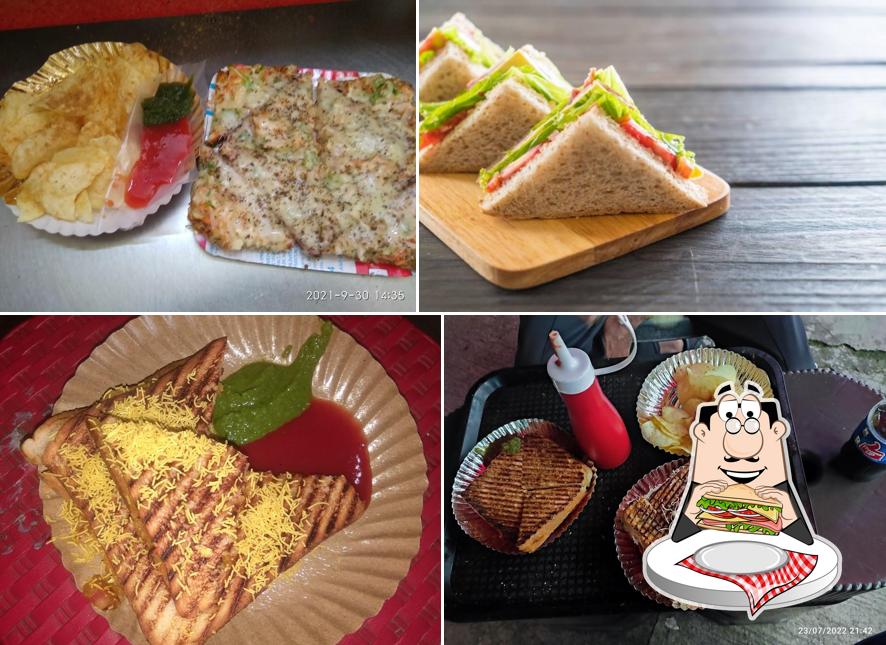 Club sandwich at Shreeji Sandwich