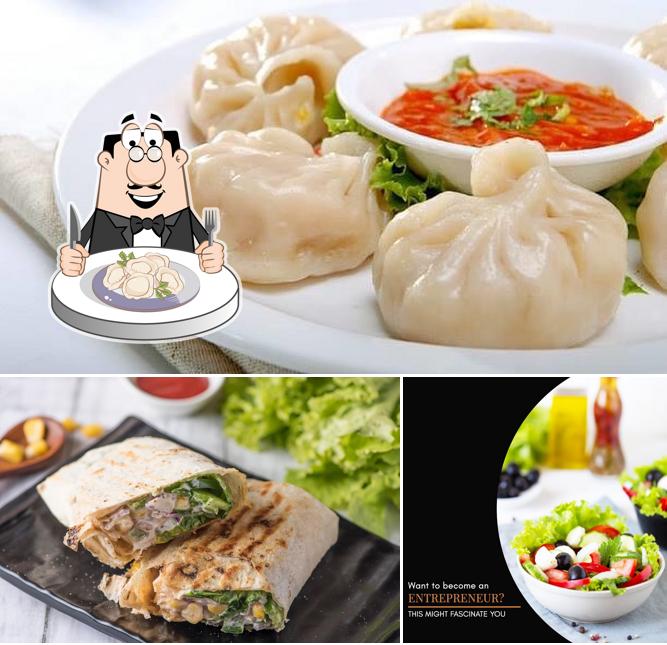 Dumplings at Sip and Sandwich