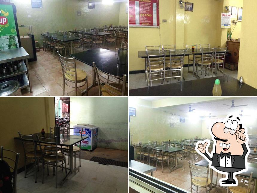 The interior of SRI AMMAN MESS