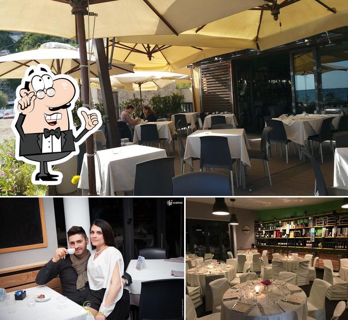 Gli interni di U' Chevalier Pizza & Trattoria