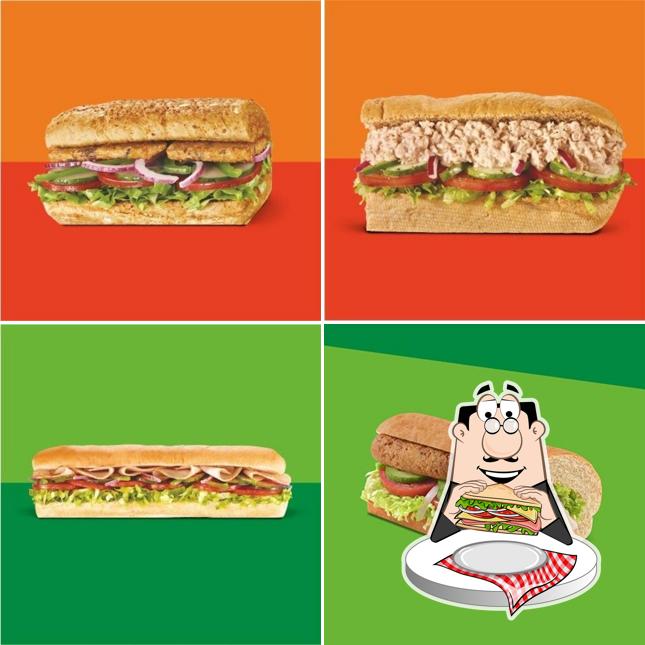 Club sandwich at Subway KIIT Square