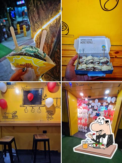 The restaurant's food and interior