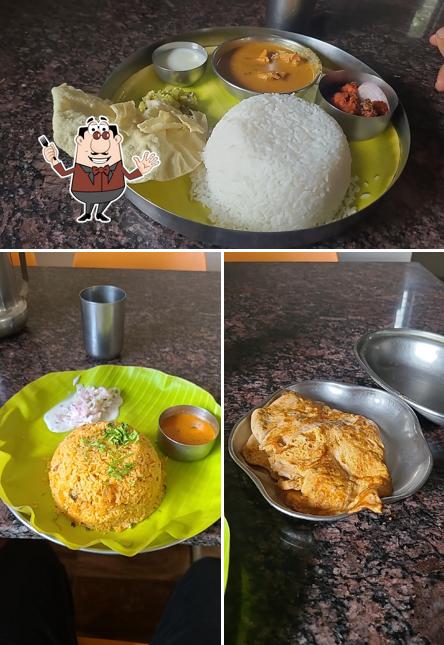 Food at Ammulus Restaurant