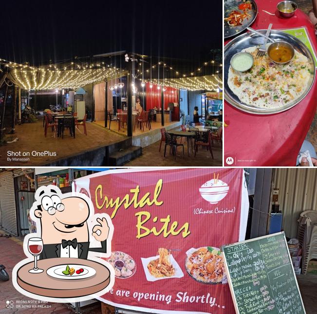 Food at Crystal Bites (CB)