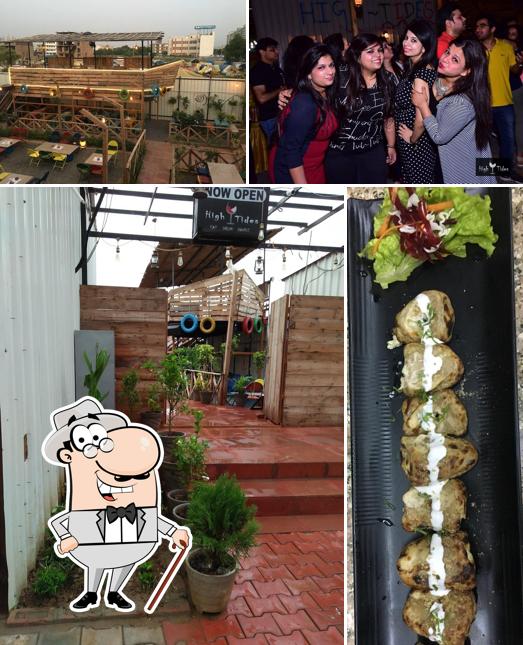 The exterior of High Tides