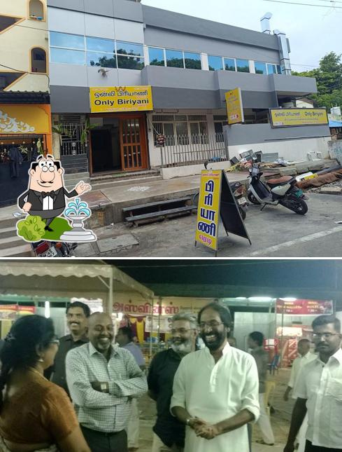 Check out how Only Biryani looks outside