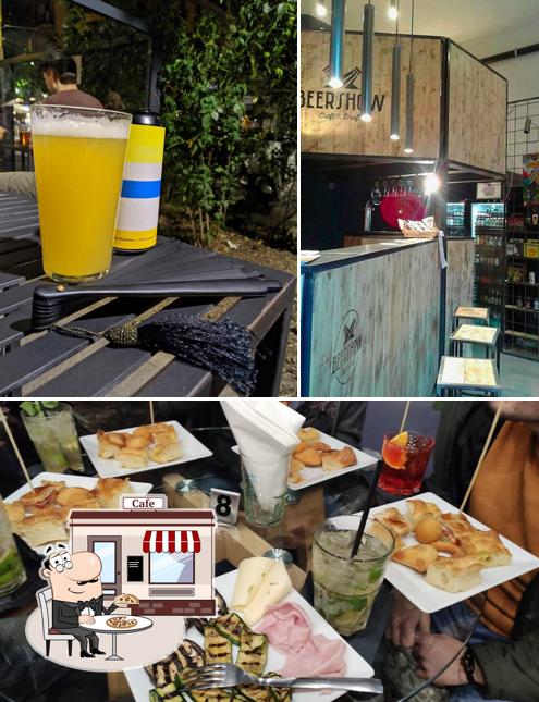 BeerShow si caratterizza per la esterno e cibo