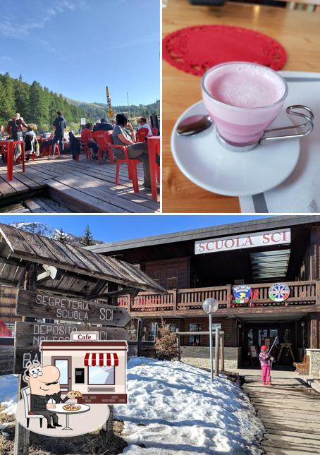 Gli esterni di BAR Ristorante Scuola di sci Borgata Sestriere