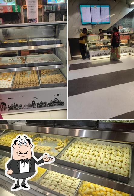 Check out how Brijwasi Sweets, Bakery, Namkeen looks inside