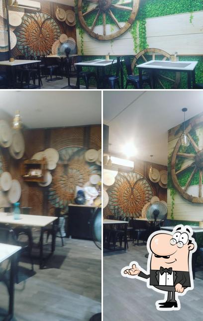 The interior of Dasara the family restaurant