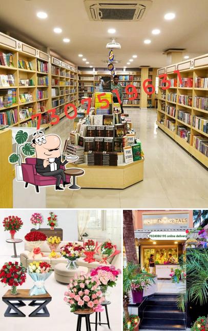 The interior of FlowerAura