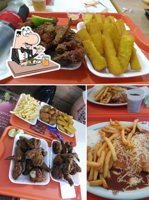 Comida em Fry Chicken Tivoli Shopping