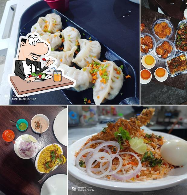 Meals at Hyderabadi Dum biryani