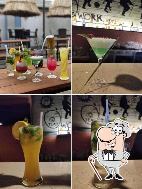 KiiK69 Sports Bar - Gachibowli is distinguished by exterior and drink