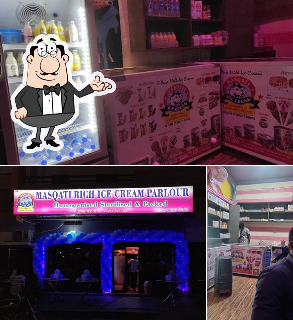 Masqati ice cream parlour