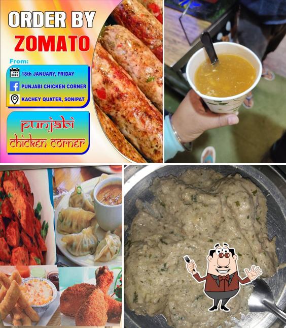Food at Punjabi Chicken Corner