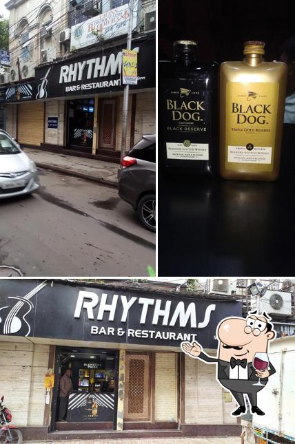 It’s nice to have a glass of wine at Rhythms Bar