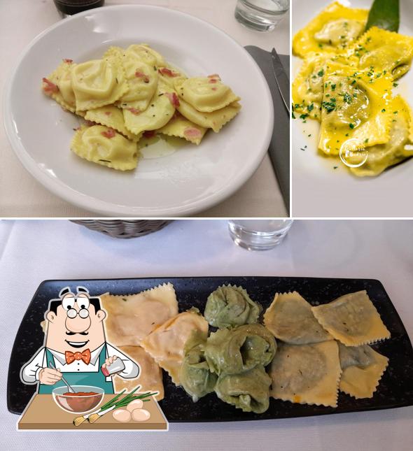 Ravioli al Trattoria Budrio