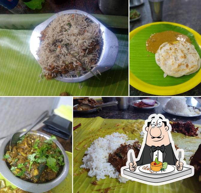 Food at SRM Chettinadu Restaurant