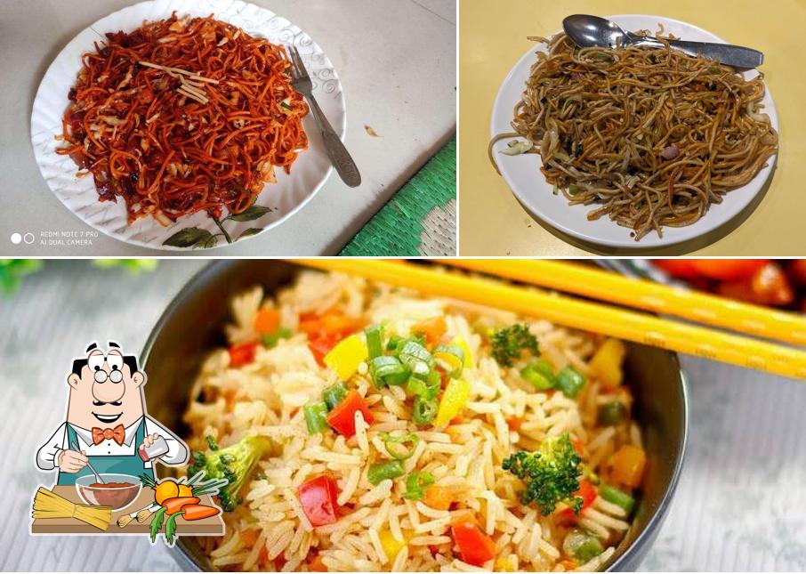 Spaghetti bolognese at ShindeShahi Chinese Resto