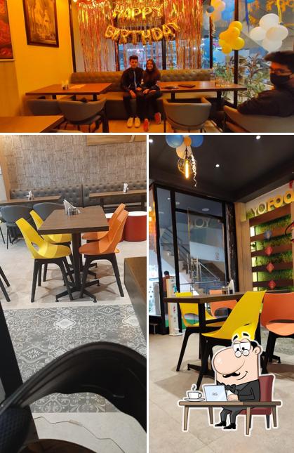 The interior of Yo Food Restaurant & Party hall