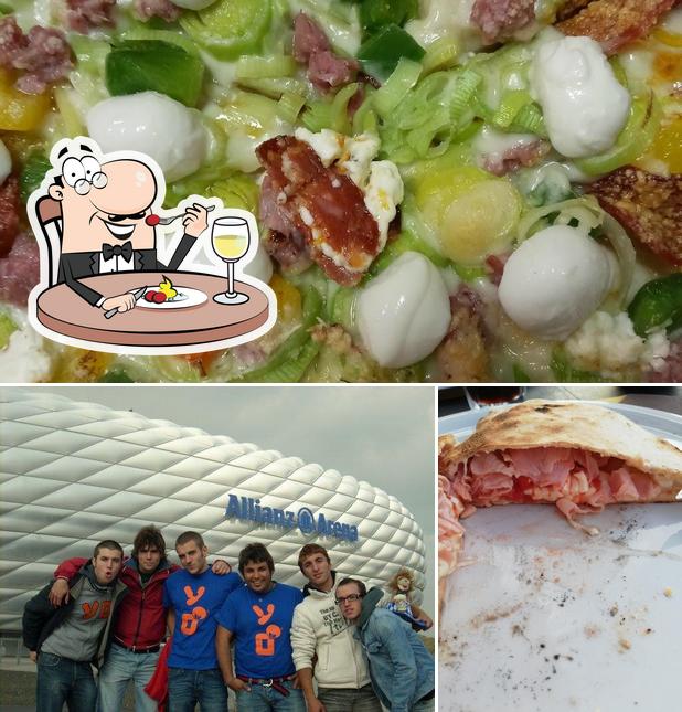 Questa è la foto che raffigura la cibo e esterno di Yo Pizza