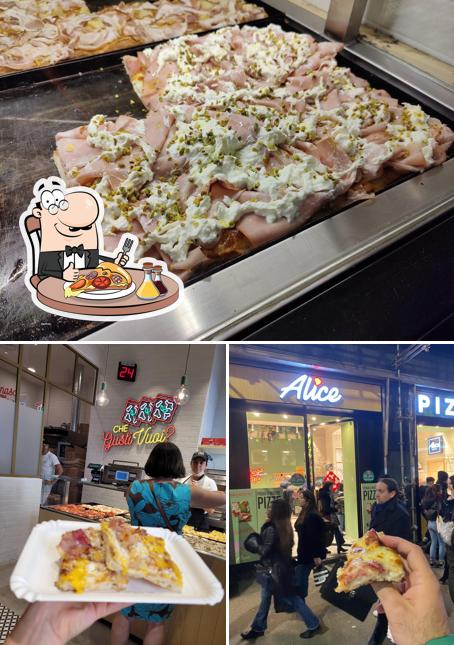 A Alice Pizza Via Orefici, puoi provare una bella pizza