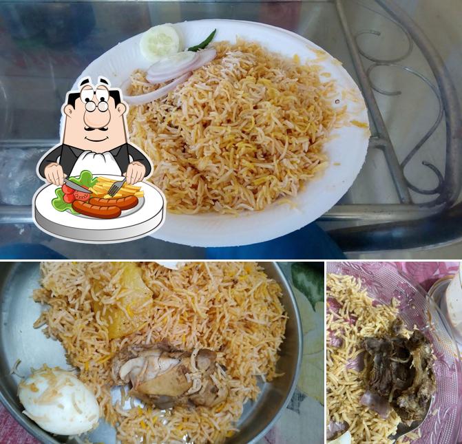Meals at Ajooba Biryani Centre, Jadavpur