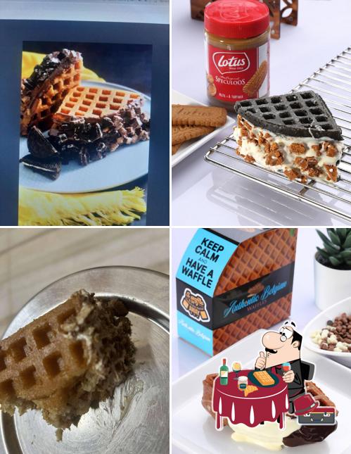 Waffles at Authentic Belgian Waffles