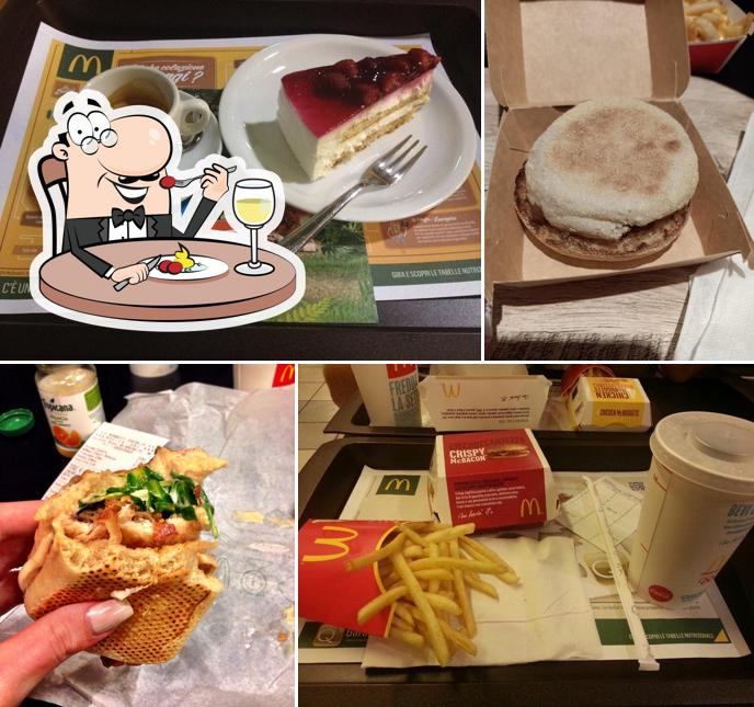 Cibo al McDonald's Senigallia