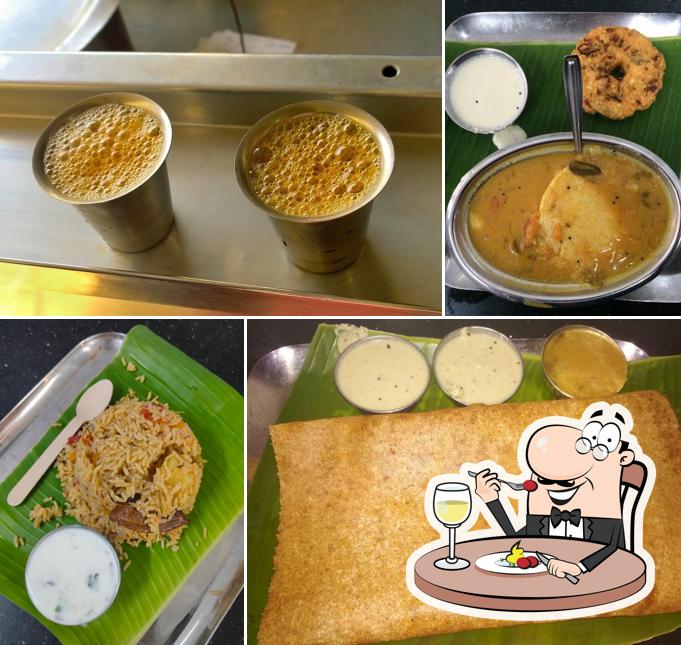 Food at Komala Tiffins