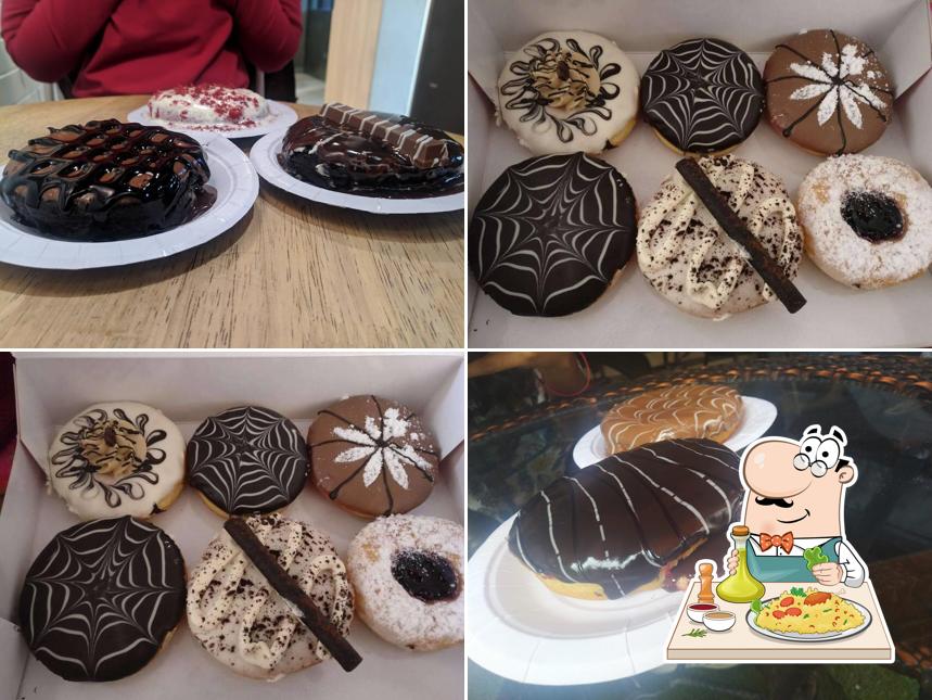 Food at Mad Over Donuts
