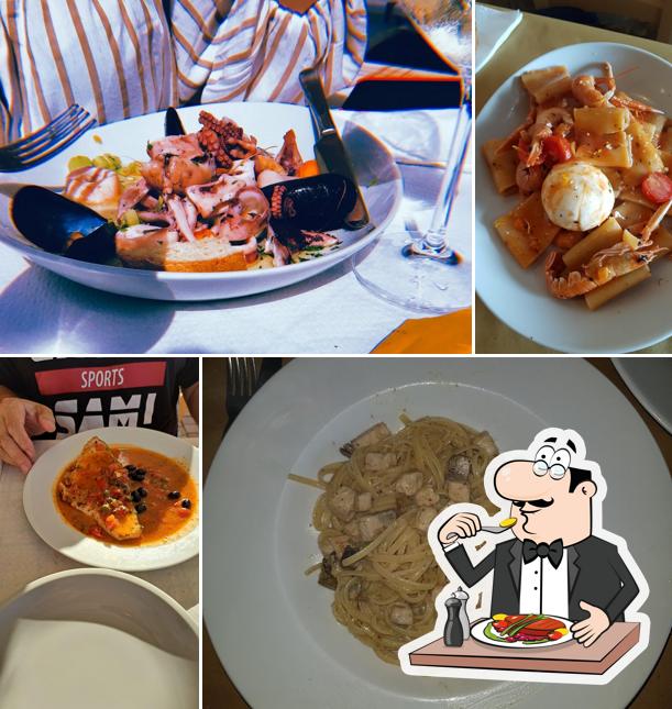 Platti al Osteria Il Rifugio del Naufrago